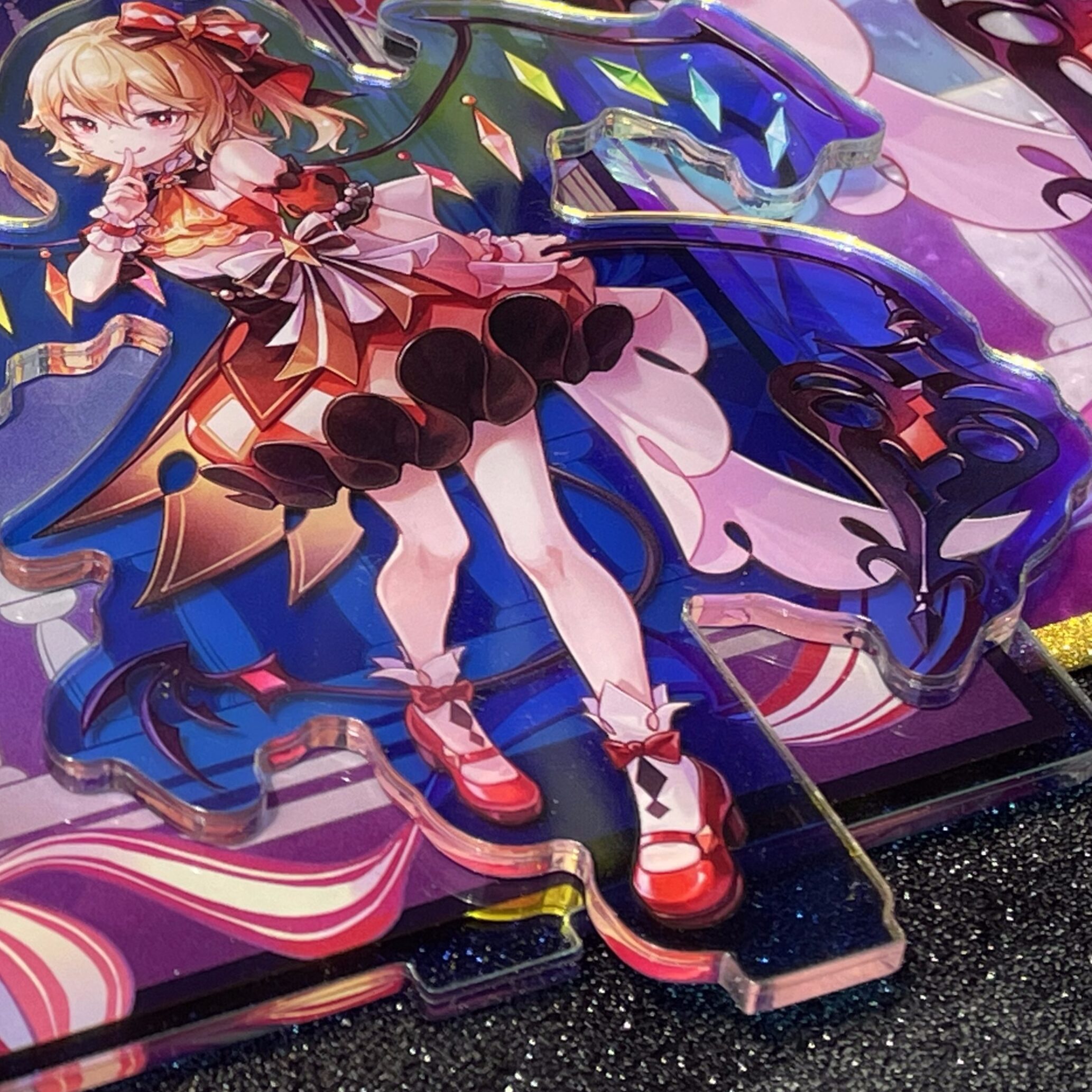 HumiShop フランドール・スカーレット アクリルスタンド(背景付)ホログラム板 久蒼穹