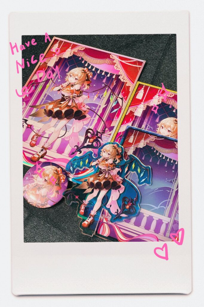 フランドール・スカーレット アクリルスタンド（背景付）ホログラム板

久蒼穹 × HumiShop