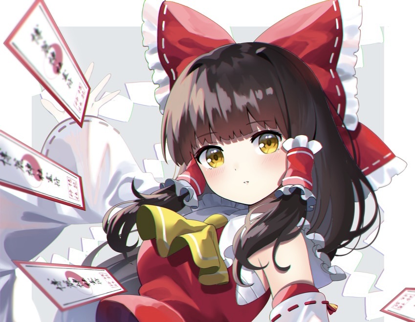 アニメキャラ図鑑 第四回：博麗霊夢