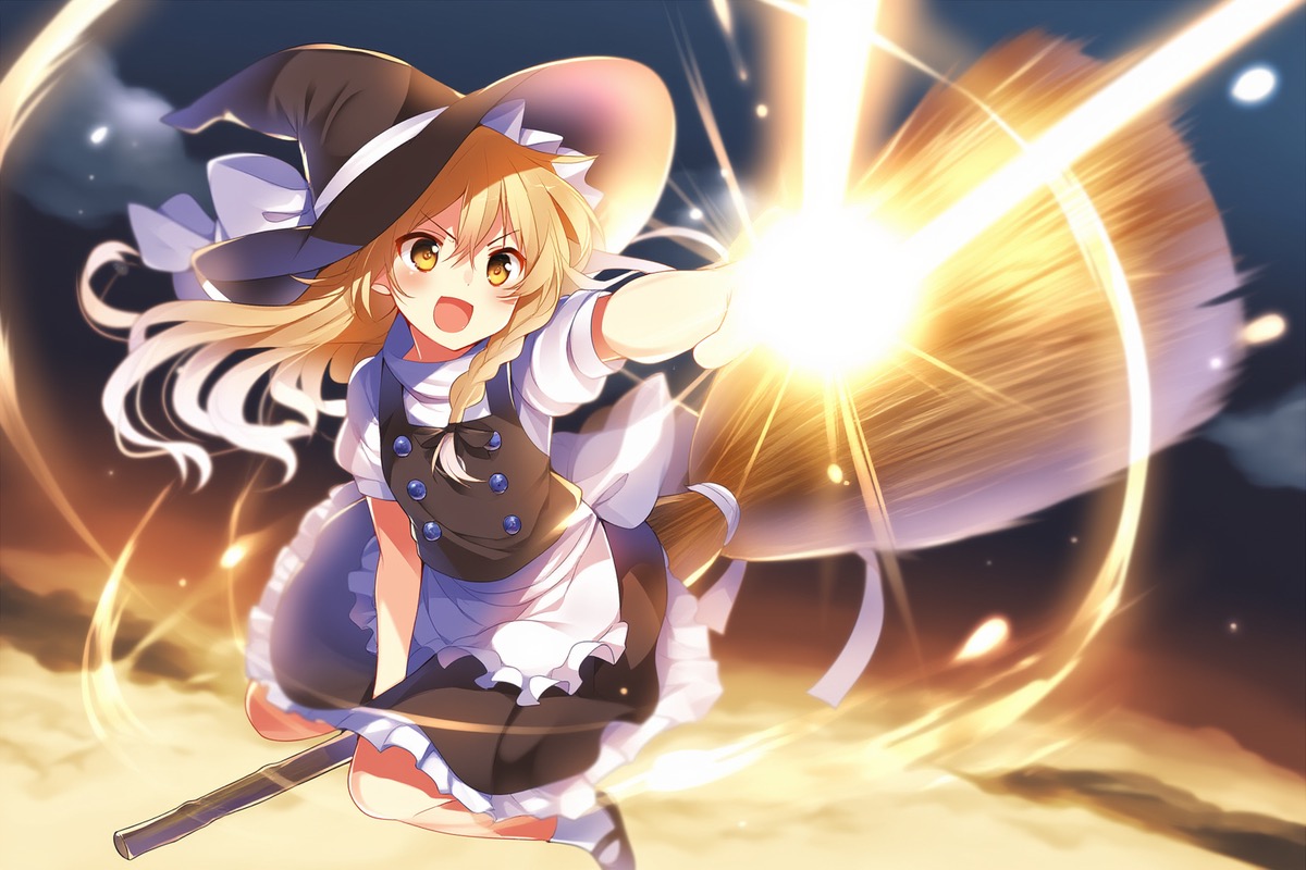 アニメキャラ図鑑 第六回：霧雨魔理沙
